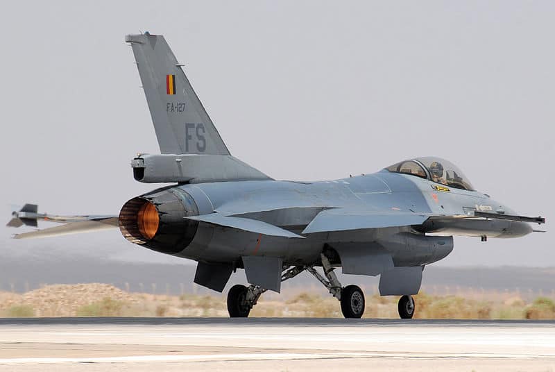 Belgische F-16’s op gevechtsmissie naar Syrië en Irak