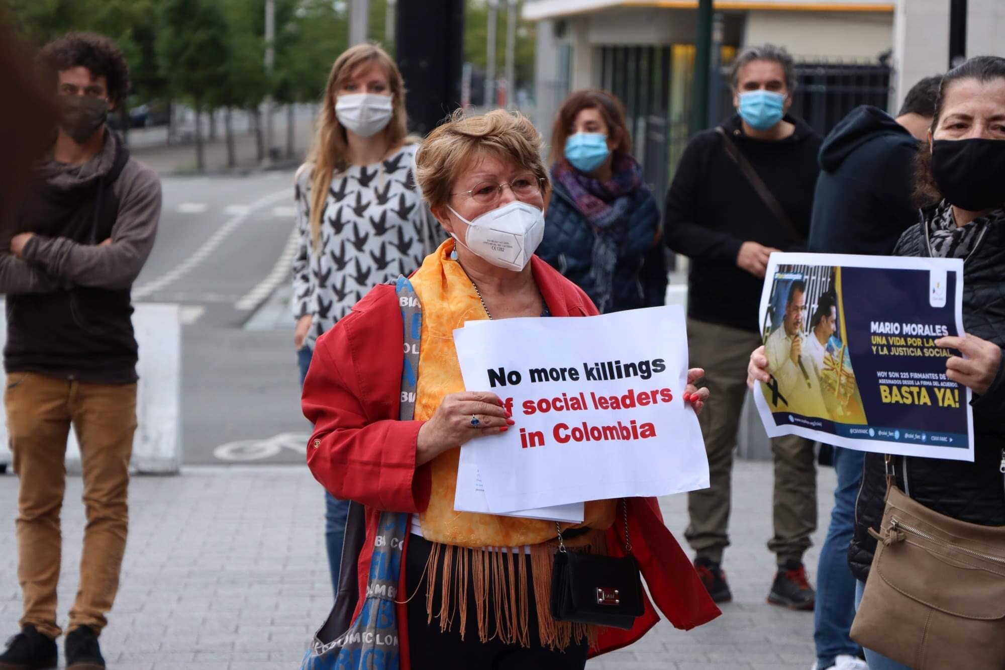 Rassemblement pour la paix en Colombie – Bruxelles