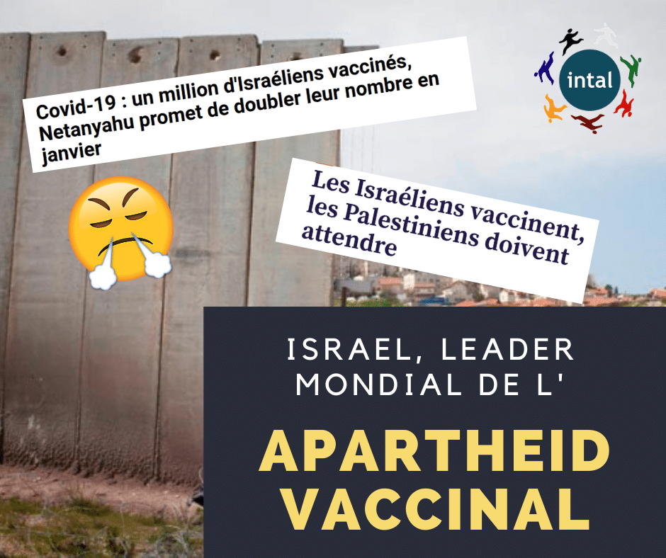 Pétition Covid-19 en Israël et Palestine : non à l’apartheid sanitaire