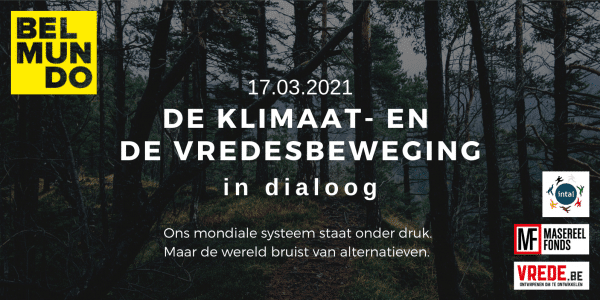 De klimaat- en de vredesbeweging in dialoog