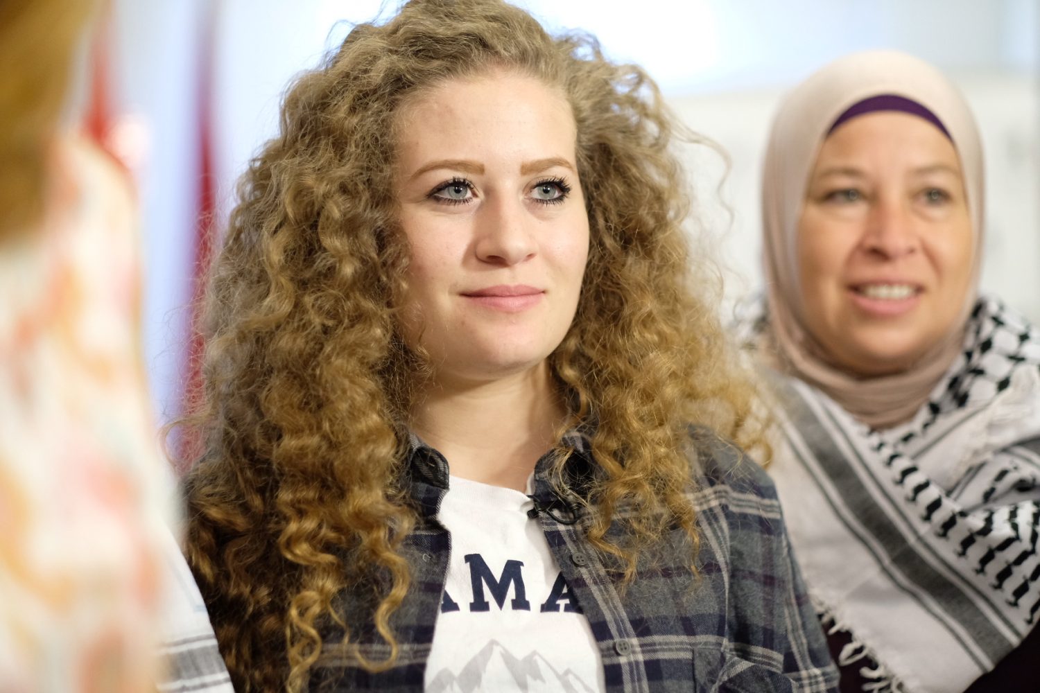 Ahed Tamimi : « Tant que les territoires sont occupés, les droits du peuple palestinien sont bafoués »