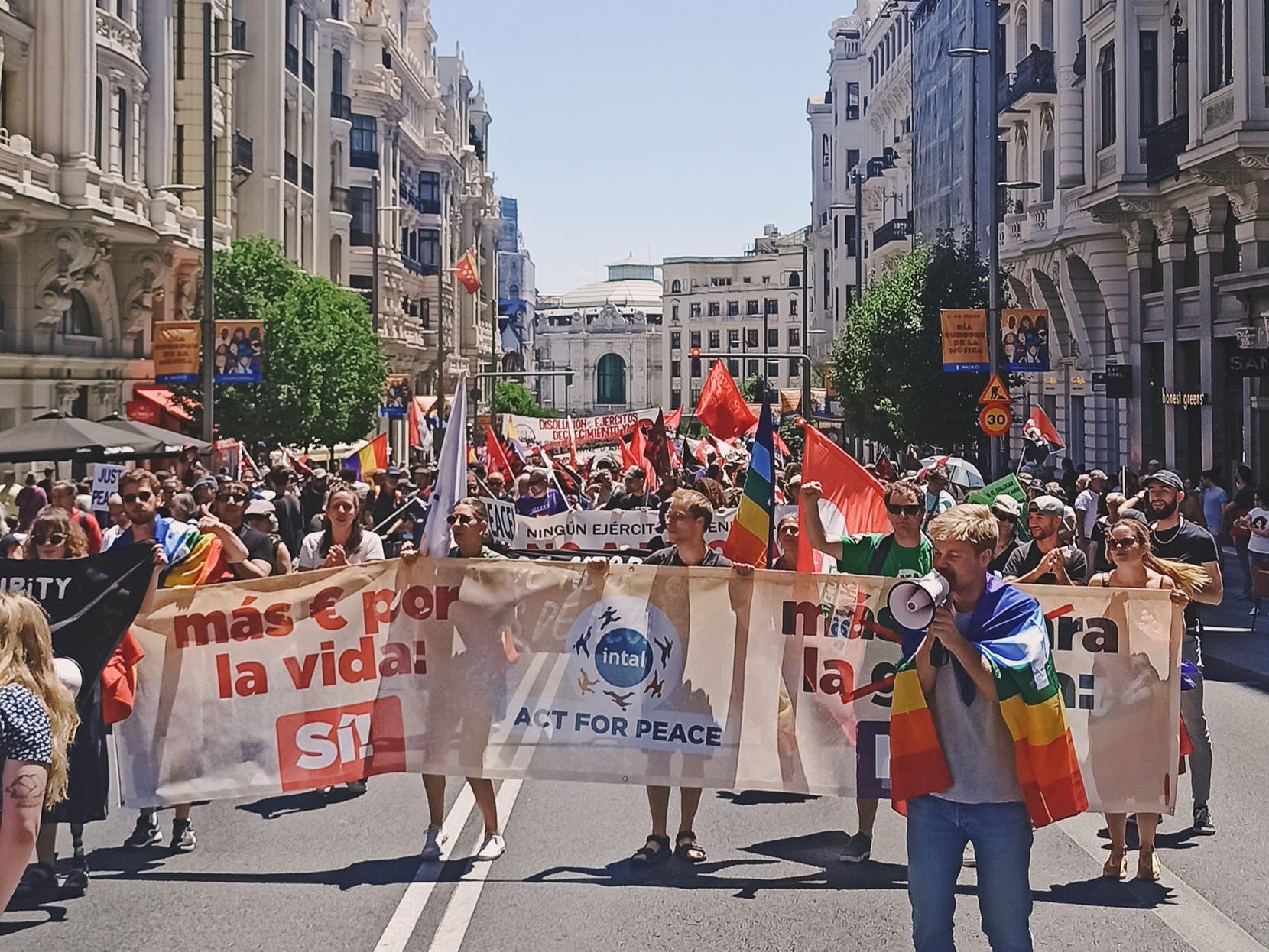 Over de Peace Summit (vredestop) in Madrid