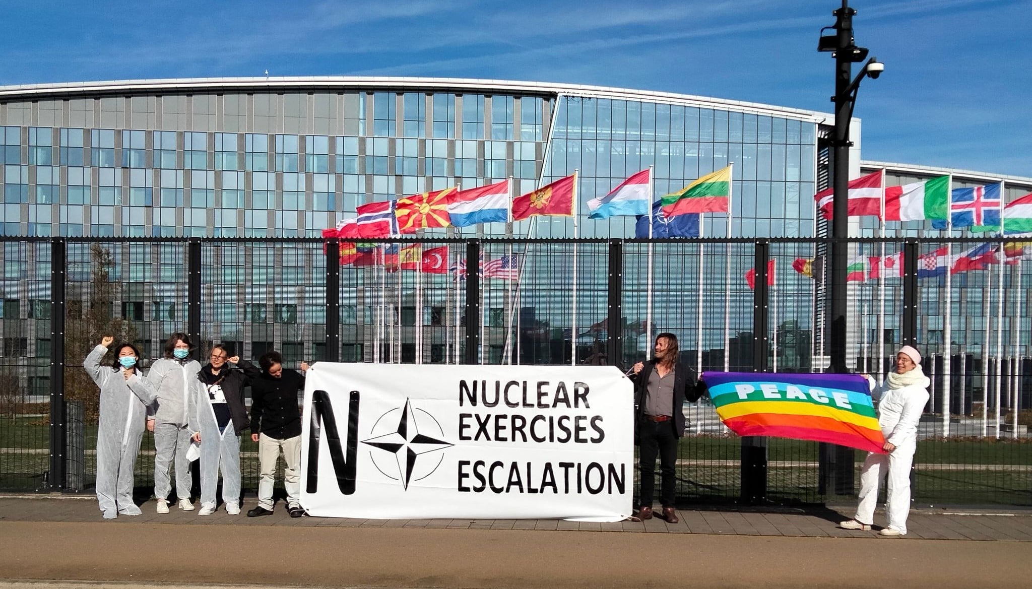 Communiqué de presse : Non aux exercices nucléaires sur le sol belge